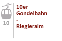 Riegleralm - 10er Gondelbahn - Skigebiet Kreischberg - St. Georgen - Murau