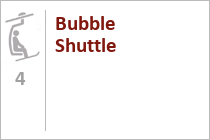 4er Sesselbahn Bubble Shuttle - Skigebiet Shuttleberg - Kleinarl-Flachauwinkl - Snow Space Salzburg
