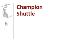 6er Sesselbahn Champion Shuttle - Skigebiet Shuttleberg - Kleinarl-Flachauwinkl - Snow Space Salzburg