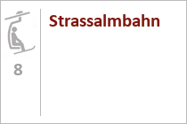 8er Sesselbahn Strassalmbahn - Skigebiet Snow Space Salzburg - Wagrain - Flachau