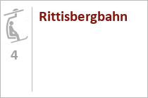 4er Sesselbahn Rittisbergbahn - Skigebiet Rittisberg - Ramsau am Dachstein