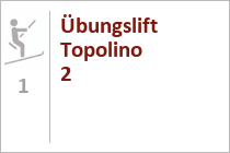 Übungslift Topolino 2 - Skigebiet Monte Popolo / Eben im Pongau - Salzburger Sportwelt