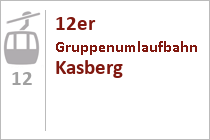 12er Gruppenumlaufbahn Kasberg - Skigebiet Kasberg - Grünau im Almtal