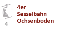 4er Sesselbahn Ochsenboden - Skigebiet Kasberg - Grünau im Almtal