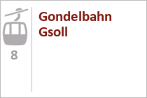 8er Gondelbahn Gsöll - Skigebiet Feuerkogel - Ebensee - Traunsee - Salzkammergut