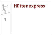 Hüttenexpress - Skilift - Skigebiet Turracher Höhe - Kärnten - Steiermark