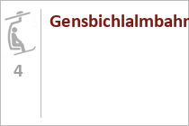 Gensbichlalmbahn - 4er Sesselbahn - Skigebiet Wildkogel Arena - Neukirchen - Bramberg - Großvenediger