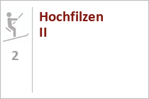 Skilift Hochfilzen II - Skigebiet Buchensteinwand - St. Ulrich im Pillerseetal - Hochfilzen