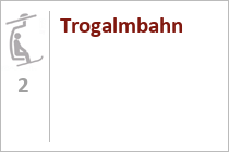 Trogalmbahn - Doppelsesselbahn - Skigebiet Grosseck-Speiereck - Mauterndorf - St. Michael