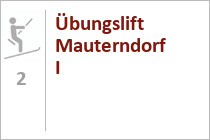 Übungslift Mauterndorf I - Skigebiet Grosseck-Speiereck - Mauterndorf - St. Michael