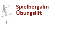 Spielbergalm Übungslift - Skigebiet Gaissau-Hintersee - Region Salzburg