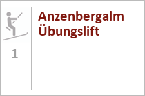 Anzenbergalm Übungslift - Skigebiet Gaissau-Hintersee - Region Salzburg