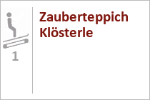 Zauberteppich Klösterle - Klösterle - Skigebiet Alpe Gerlitzen - Villach - Arriach