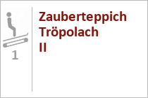 Zauberteppich Tröpolach II - Skigebiet Nassfeld - Hermagor - Sonnenalpe - Tröpolach