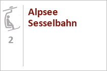 Alpsee Sesselbahn - Alpsee Bergwelt - Immenstadt im Allgäu