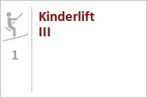 Kinderlift III - Seillift - Skigebiet Eschach (Schwärzenlifte) - Buchenberg im Allgäu