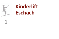 Kinderlift Eschach - Seillift - Skigebiet Eschach (Schwärzenlifte) - Buchenberg im Allgäu