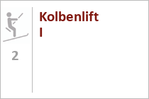 Das Maskottchen Kolbi steht an den Schienen des Alpine Coasters in Oberammergau. • © alpintreff.de - Christian Schön