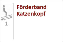 Förderband Katzenkopf - Skigebiet Katzenkopf - Leutasch - Leutaschtal