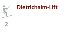 Dietrichalm-Lift - Schlepplift - Skigebiet Lachtal - Steiermark