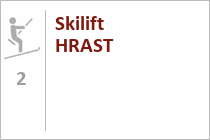 Skilift HRAST - Feistritz an der Gail - Kärnten