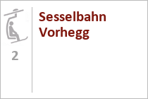 Doppelsesselbahn Vorhegg - Skigebiet Kötschach-Mauthen - Vorhegglifte