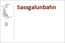 8er Sesselbahn Sassgalunbahn C3 - Ischgl - Silvretta Arena