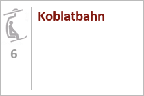 6er Sesselbahn Koblat im Skigebiet Nebelhorn in Oberstdorf