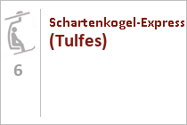 6er Sesselbahn Schartenkogel-Express - Skigebiet Glungezer - Tulfes