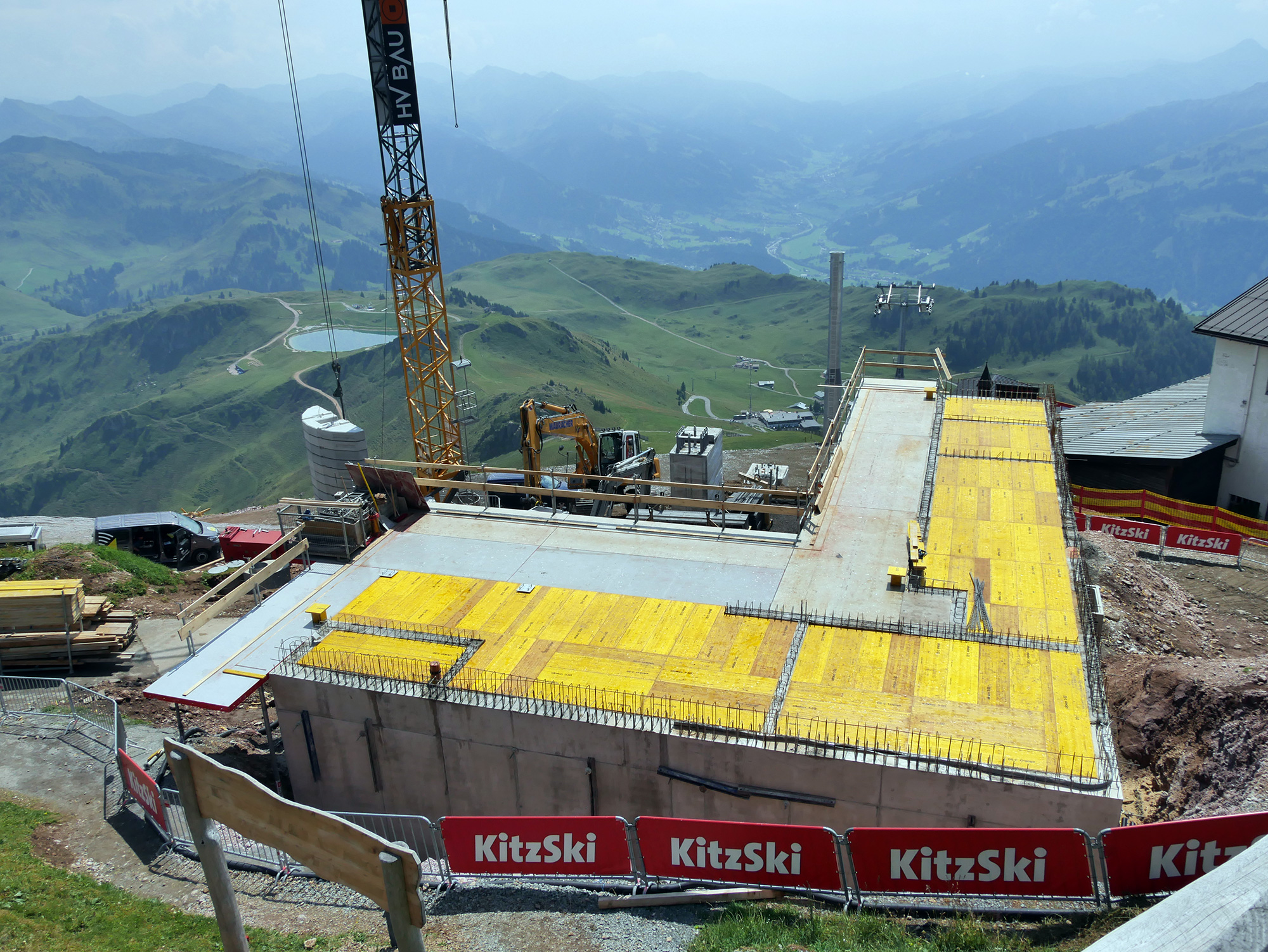 Baustelle 6SB Brunellen am Kitzbüheler Horn © Christian Schön