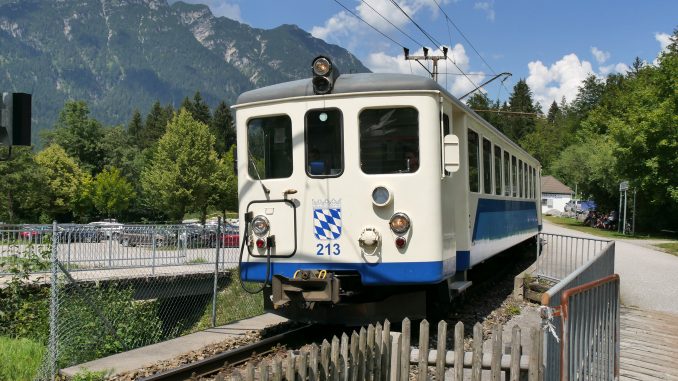 Zahnradbahn der Bayerischen Zugspitzbahn © Christian Schön