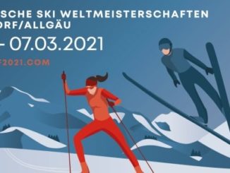 FIS Nordische Ski-WM im Februar 2021 in Oberstdorf. // Grafik: oberstdorf2021.com
