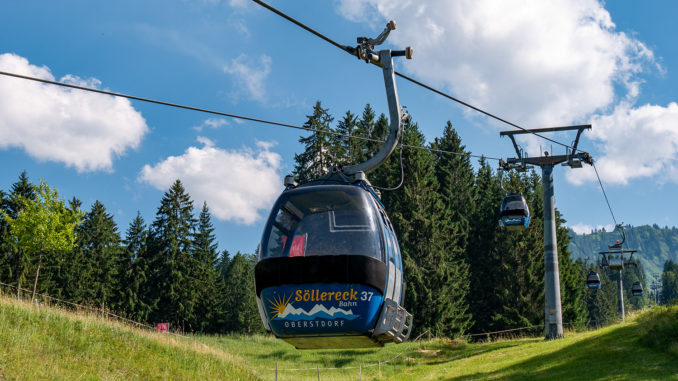 Dieses Bild ist schon wieder Geschichte. Die Söllereckbahn wird heuer neu gebaut.