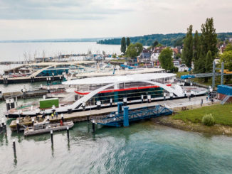 Faehrschiff 14 - so der Deckname für die zukünftige Autofähre der Stadtwerke Konstanz