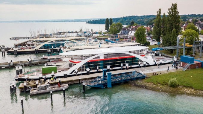 Faehrschiff 14 - so der Deckname für die zukünftige Autofähre der Stadtwerke Konstanz