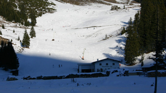 Thanellerkarlift in Berwang - Aufnahme aus 2006. © alpintreff.de / christian schön