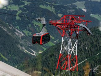 Die neue Lünerseebahn in Brand im Brandnertal - Bild: Doppelmayr.com