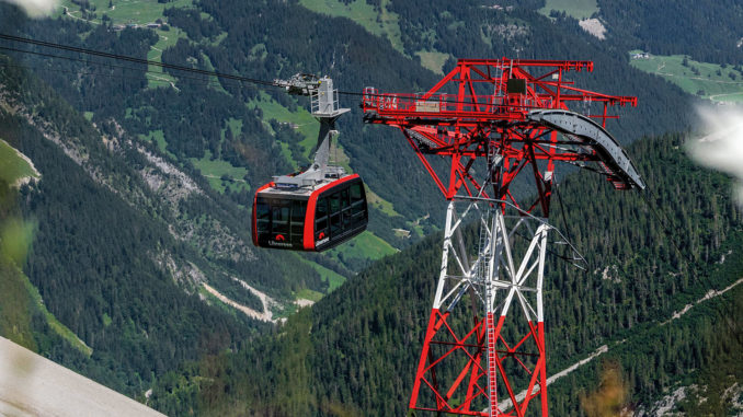 Die neue Lünerseebahn in Brand im Brandnertal - Bild: Doppelmayr.com