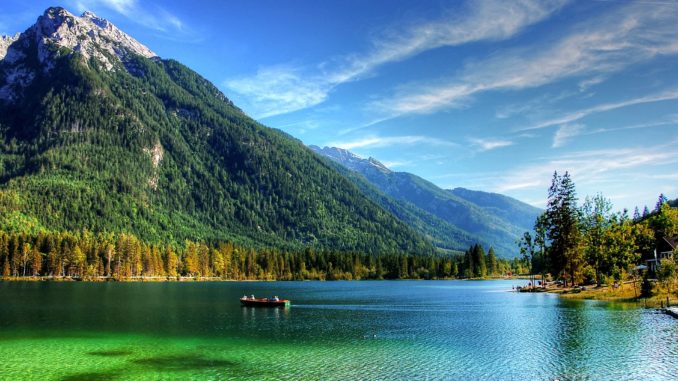 Der Hintersee bei Ramsau im Berchtesgadener Land. // Foto: kordi_vahle auf pixabay.com