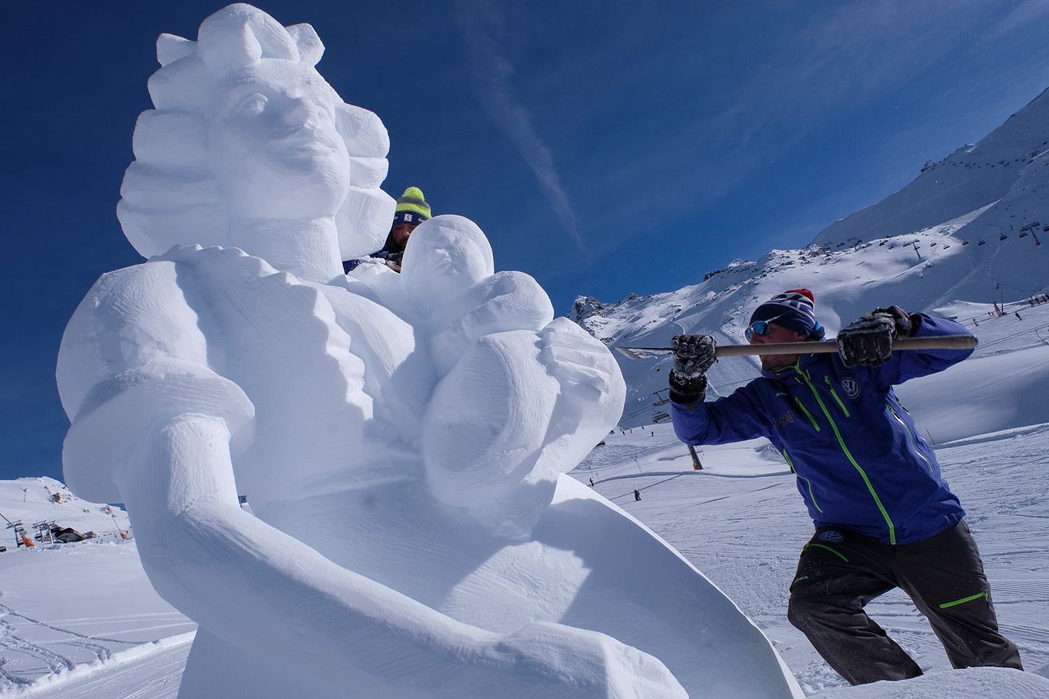 Wintersport-Visionen aus Ischgler Schnee