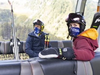 Gondeln und Seilbahnstationen werden mehrmals täglich mittels Kaltvernebelung desinfiziert. // Foto: TVB Stubai Tirol, Gerhard Berger