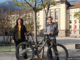 LHStvin Ingrid Felipe und Projektinitiator Hans-Peter Gratt (Inn-Bike) starten gemeinsam mit ÖBB, VVT, Tirol Werbung und Communalp ein neues Bike-Verleih Projekt in Tirol. // © Land Tirol/Rosner