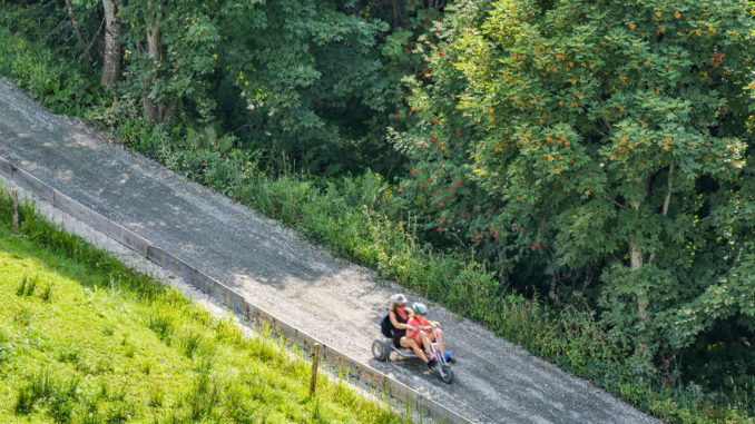 Mountaincarts sind immer beliebter - Sommer für Sommer. // Foto: alpintreff.de - Christian Schön