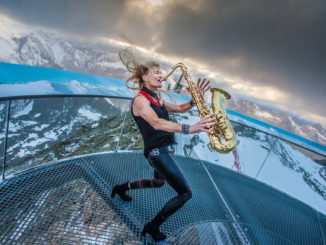 Maria Kofler engagiert am Pitztaler Gletscher. // Foto: Pitztaler Gletscher, Maria Kofler