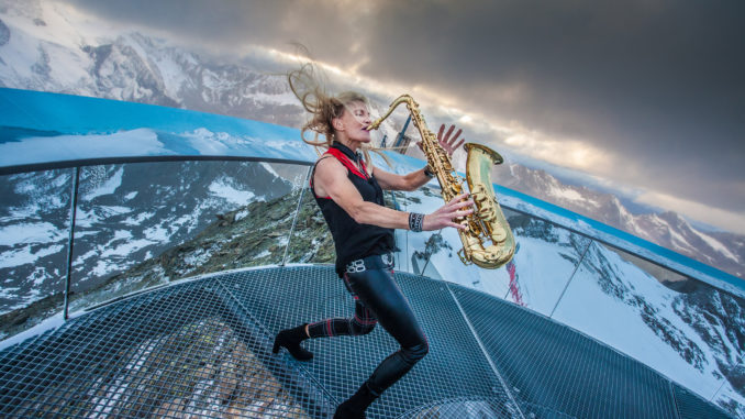 Maria Kofler engagiert am Pitztaler Gletscher. // Foto: Pitztaler Gletscher, Maria Kofler