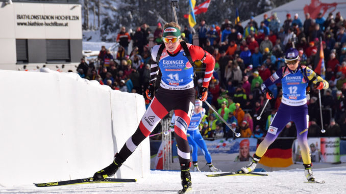 Die Karten für den Biathlon Weltcup in Hochfilzen sind ab 11. Oktober zu haben. // Foto: Martin Weigl - WMP