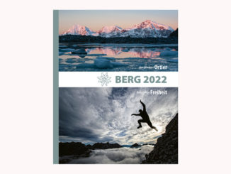Das prächtige Cover des neuen Buches BERG 2022. // Foto: Tyrolia-Verlag