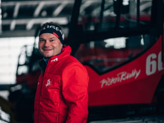 Kai Ruppel fährt seit dieser Wintersaison Pistenbully in Hochfügen/Zillertal in Tirol. // Foto: Skiliftgesellschaft Hochfügen