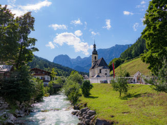 Das idyllische Ramsau im Berchtesgadener Land. // Foto: alpintreff.de - Christian Schön