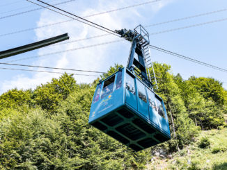 Die Herzogstandbahn in Walchensee. // Foto: alpintreff.de - Christian Schön